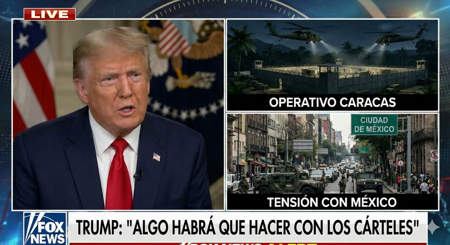 Tras captura de Maduro, Trump le canta el tiro a los cárteles mexicanos