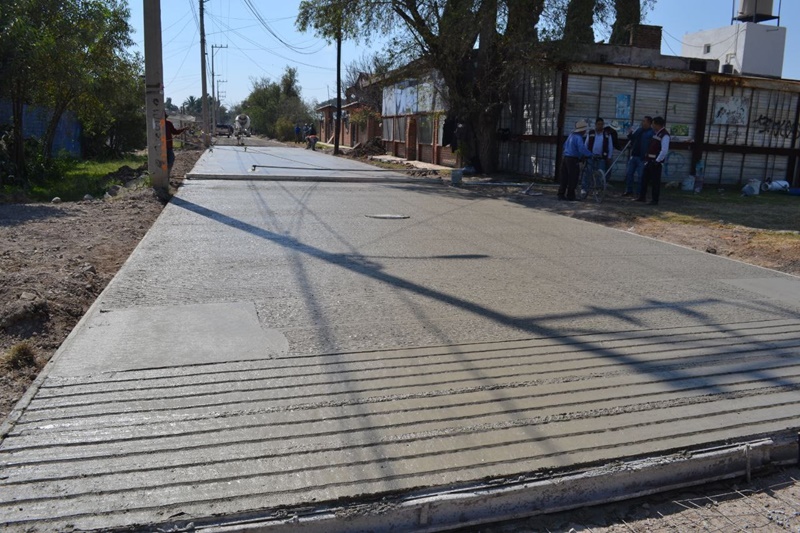 Obras urbanas fortalecen movilidad y entorno urbano en Teoloyucan