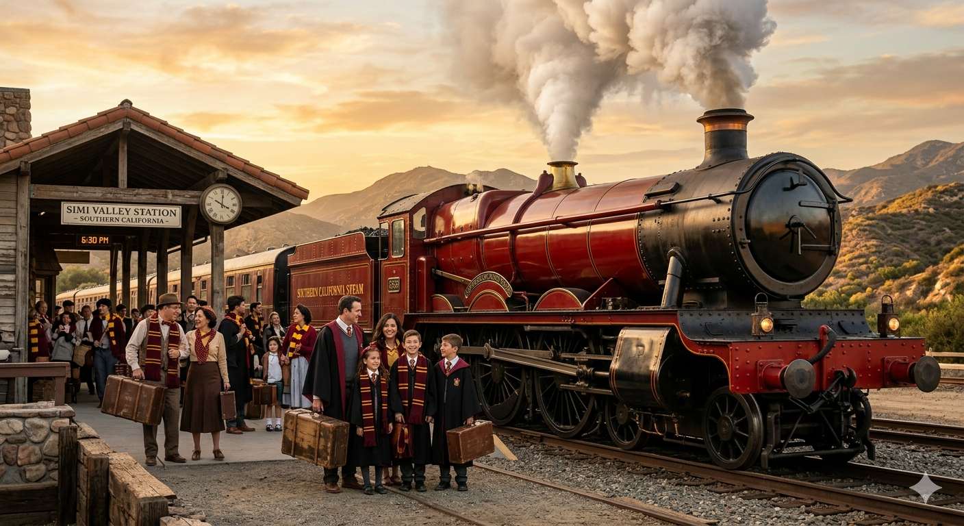 Súbete al Hogwarts Express: la nueva experiencia mágica llega a California