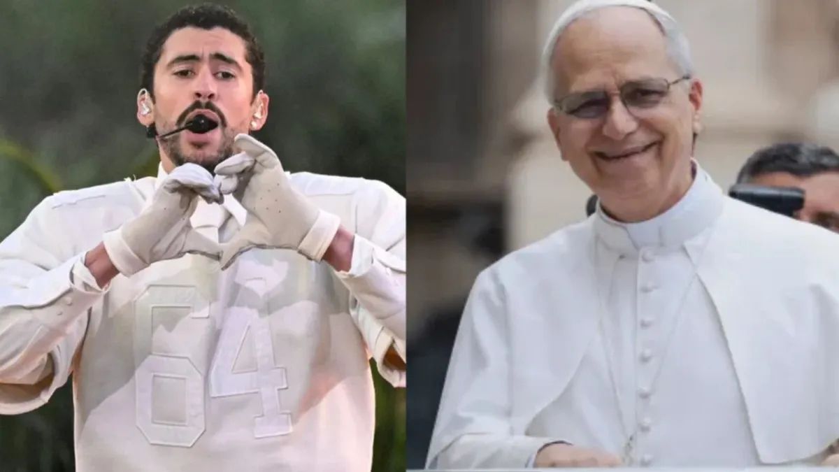 Bad Bunny y el papa León XIV sostienen encuentro privado en Madrid